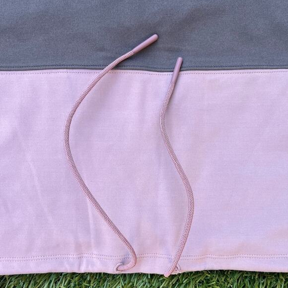 Athleta Hermosa Mock Neck Sweatshirt Cinch String Oversized Snowboard Style XS - Picture 4 of 11